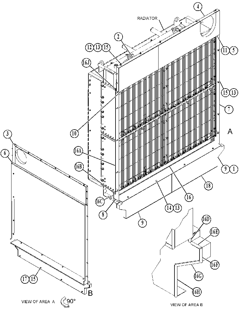 DUCT GP-ENCLOSURE 5272107 CAT