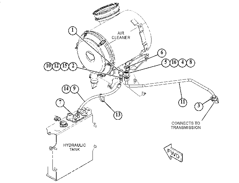 BREATHER GP-POWER TRAIN 5085582 CAT