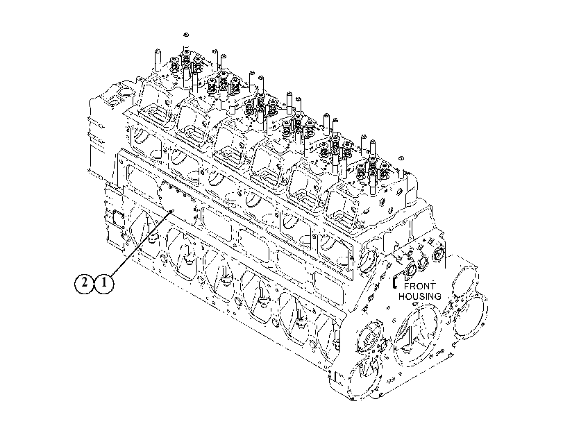 Крепёж крышки 5495498 CAT