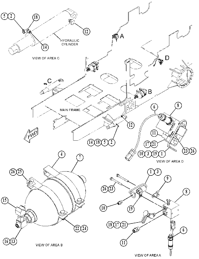 VALVE & MTG GP-TRACK TENSIONER 3924692 CAT