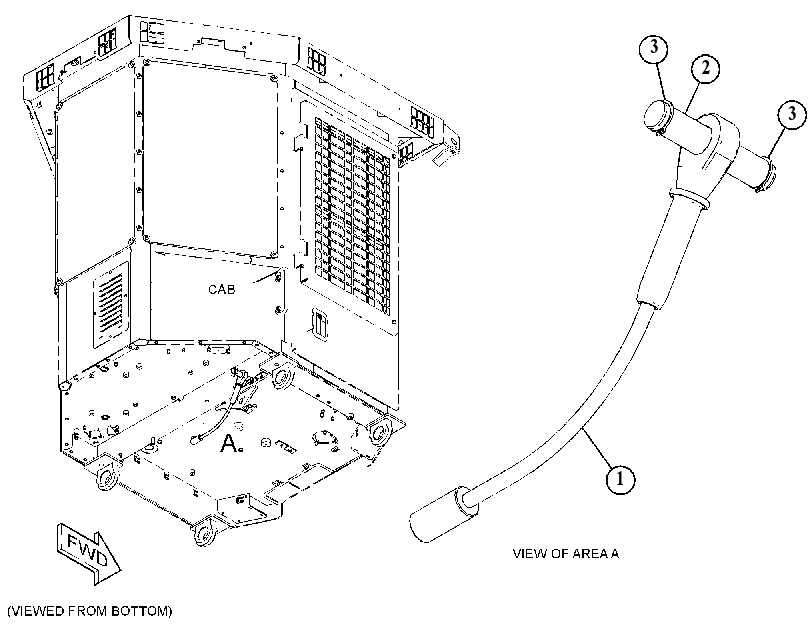 CABLE GP-RETAINING 4579169 CAT