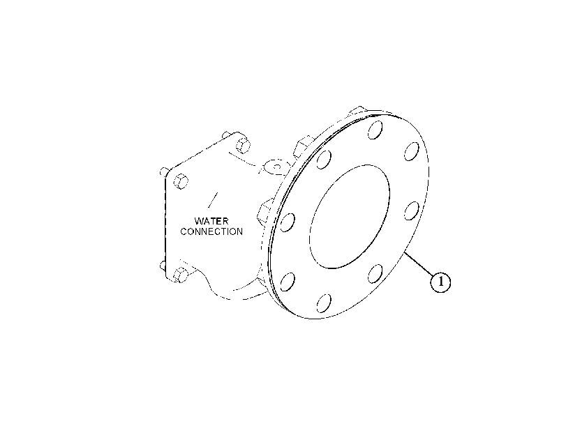 GASKET AS-WATER 5524181 CAT