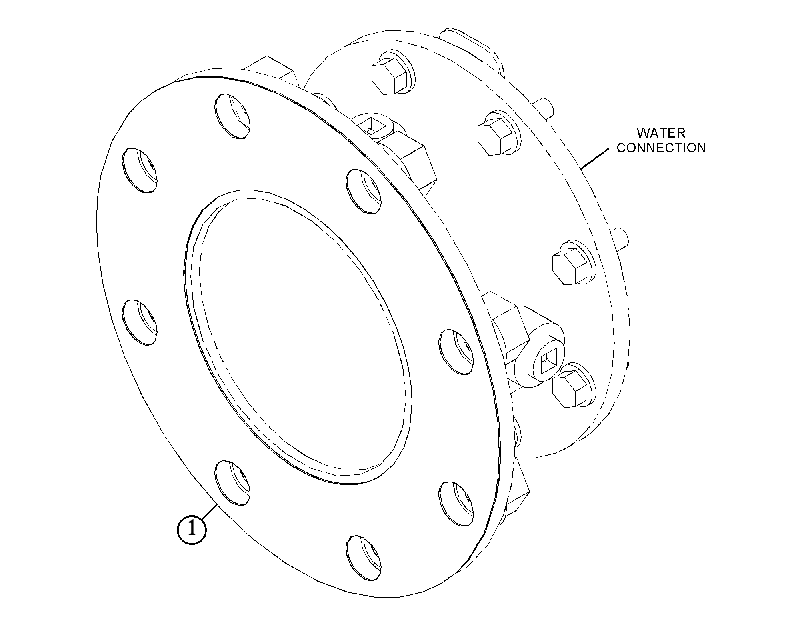 GASKET AS-WATER 5524182 CAT