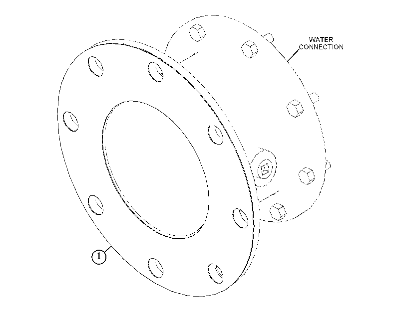 GASKET AS-WATER 5514404 CAT