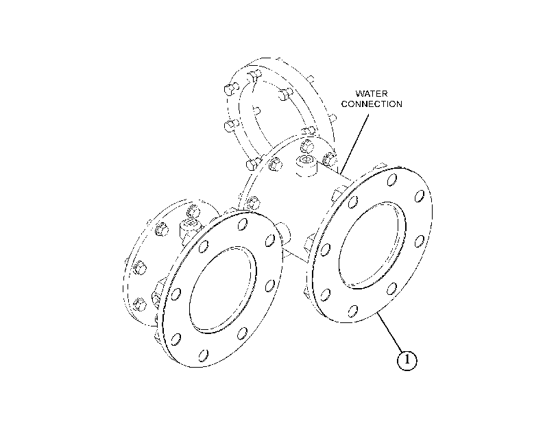 GASKET AS-WATER 5524175 CAT