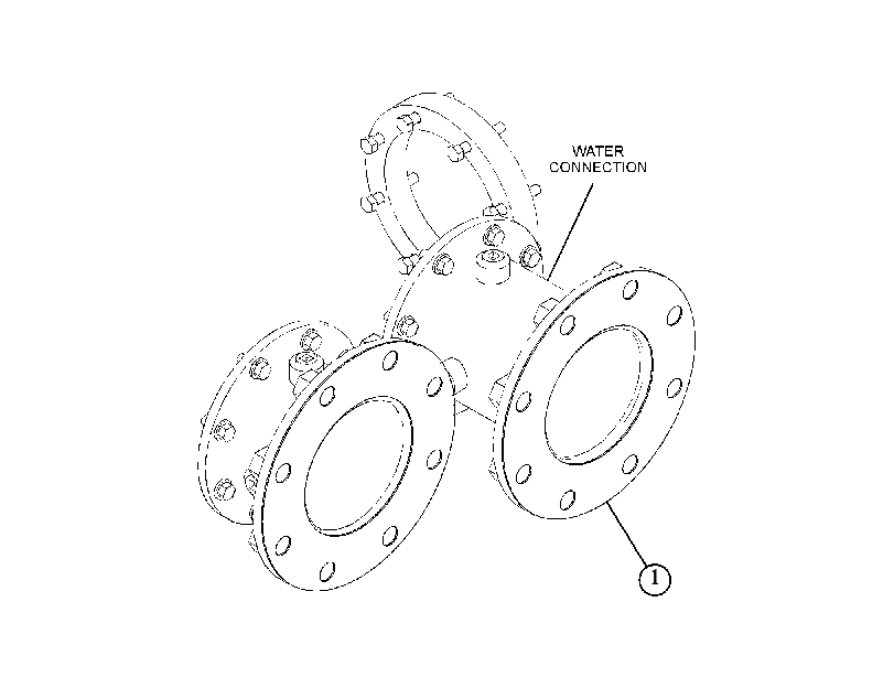 GASKET AS-WATER 5524176 CAT