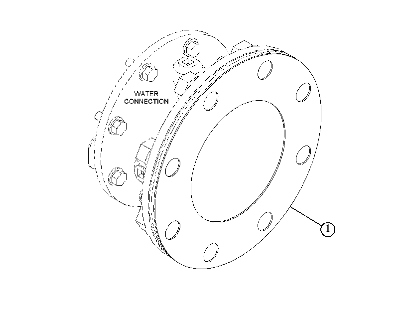 GASKET AS-WATER 5524183 CAT