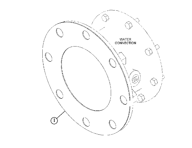 GASKET AS-WATER 5524177 CAT
