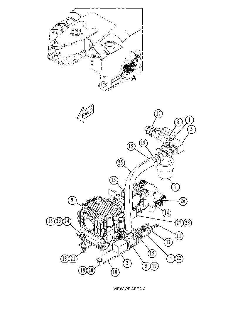 PUMP GP-WATER SPRAY 3741402 CAT
