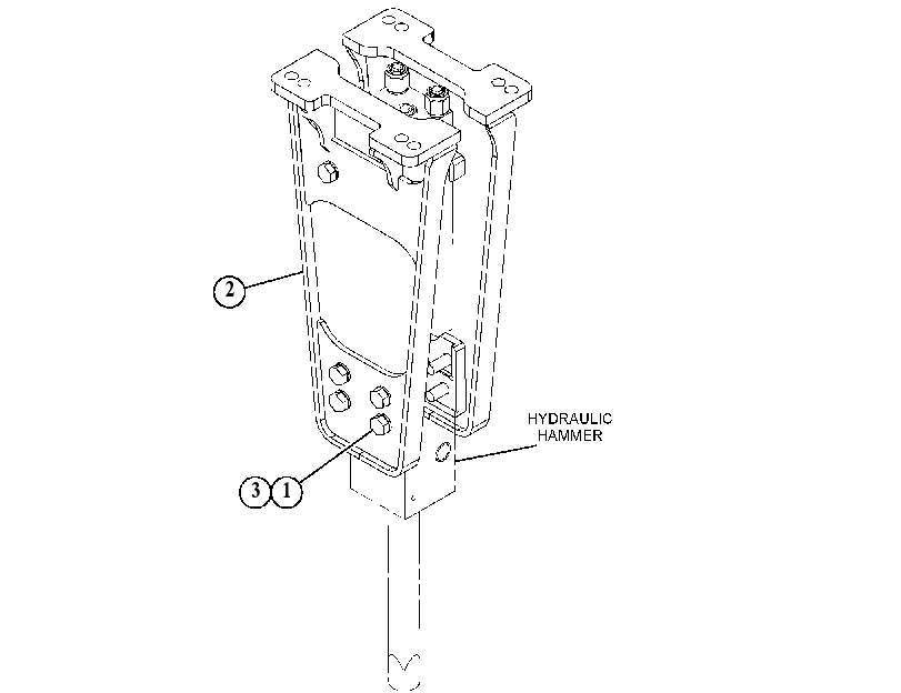 HOUSING GP-HAMMER 5444614 CAT