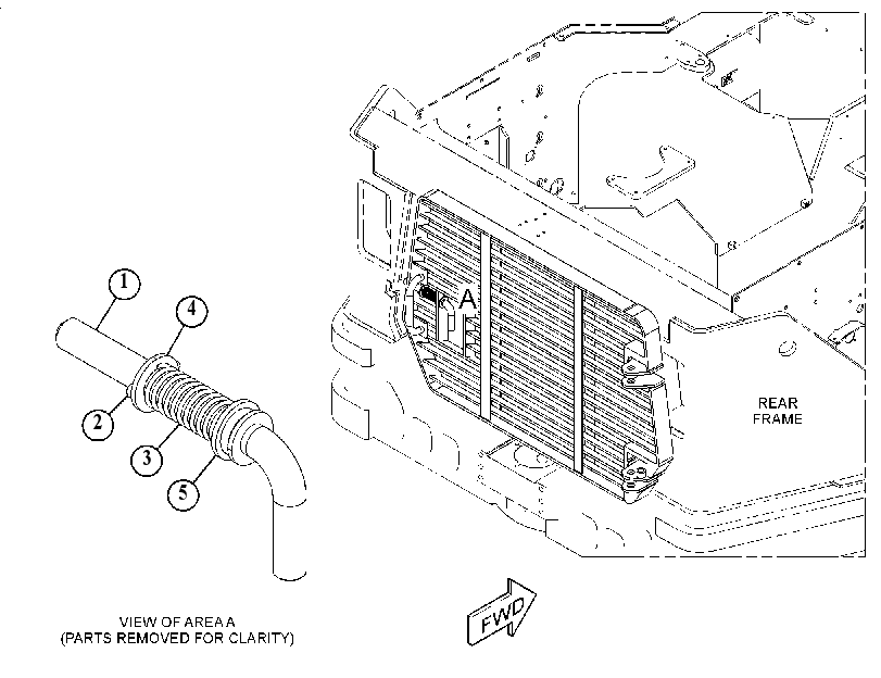 GRILL AS-RADIATOR 2916360 CAT