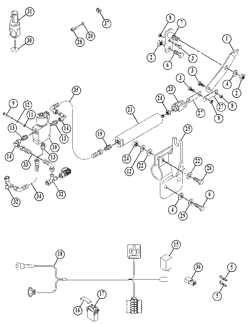 KIT-GOVERNOR CONTROL 4602981 CAT