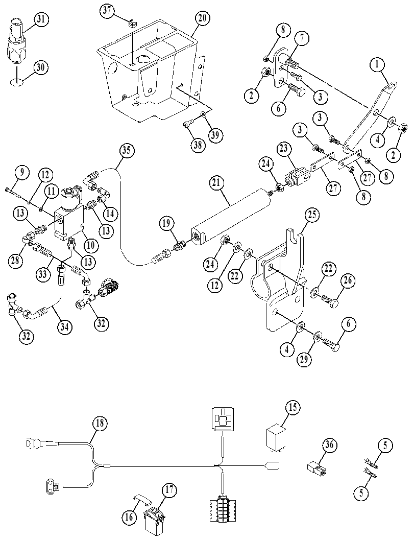 KIT-GOVERNOR CONTROL 5325953 CAT