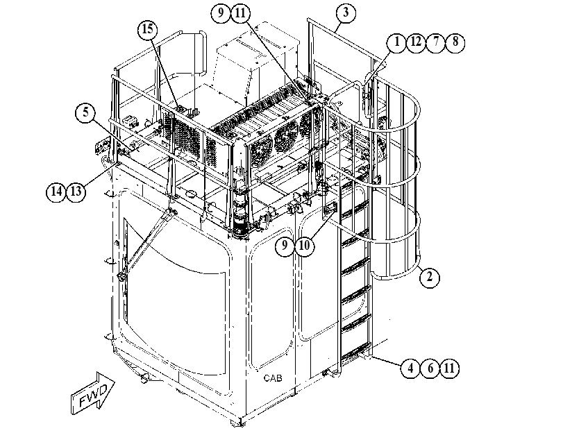 PLATFORM AR-CAB 5274116 CAT