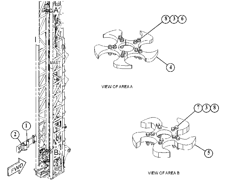 RETAINER GP-PIPE 5494538 CAT