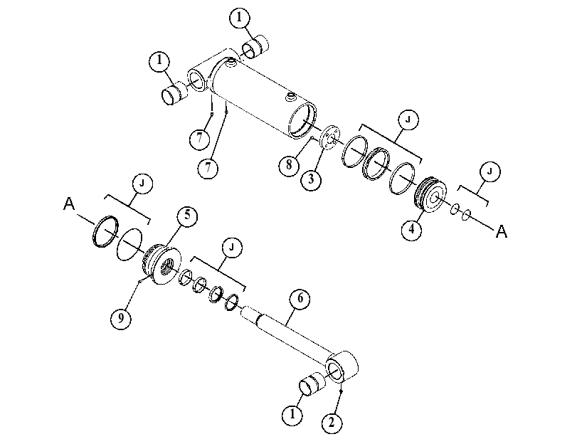 CYLINDER GP-COMPENSATING 3963660 CAT