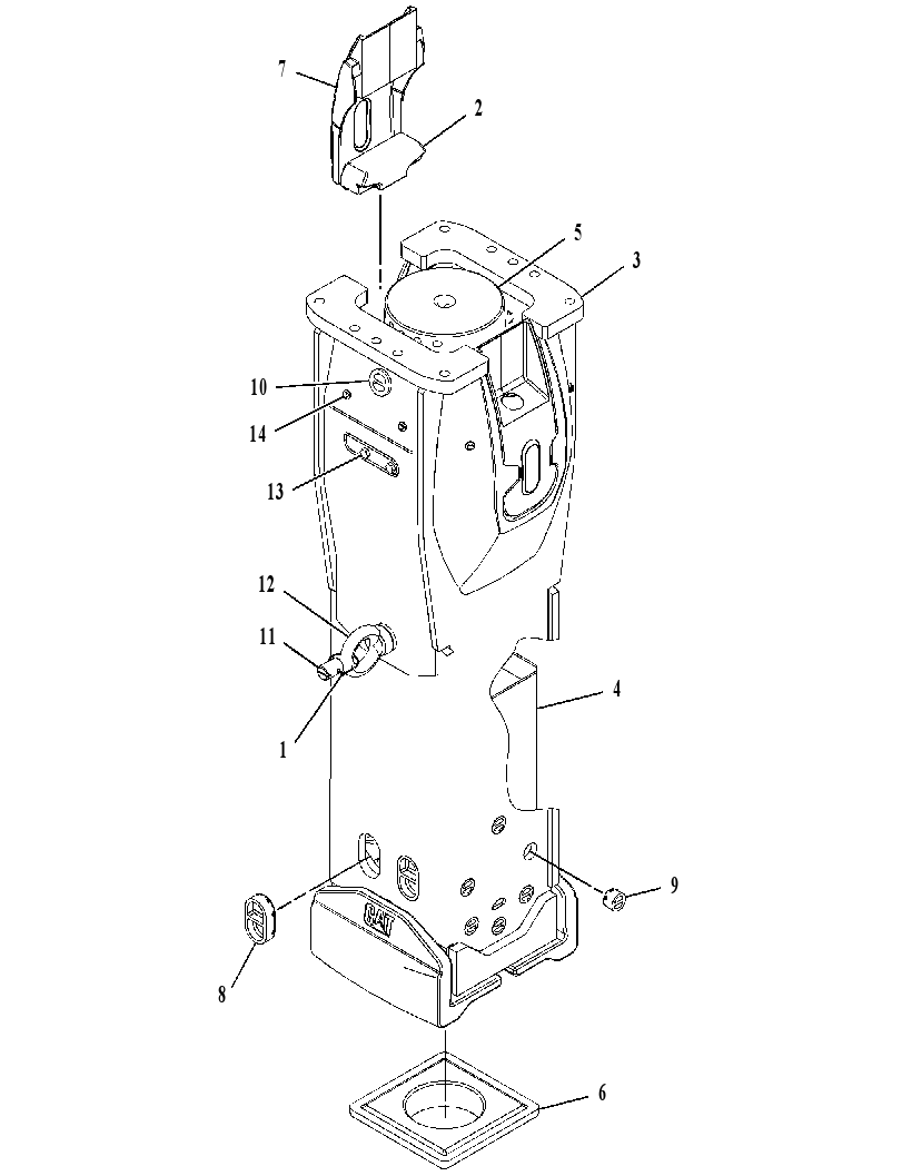 HOUSING GP-HAMMER 3699002 CAT
