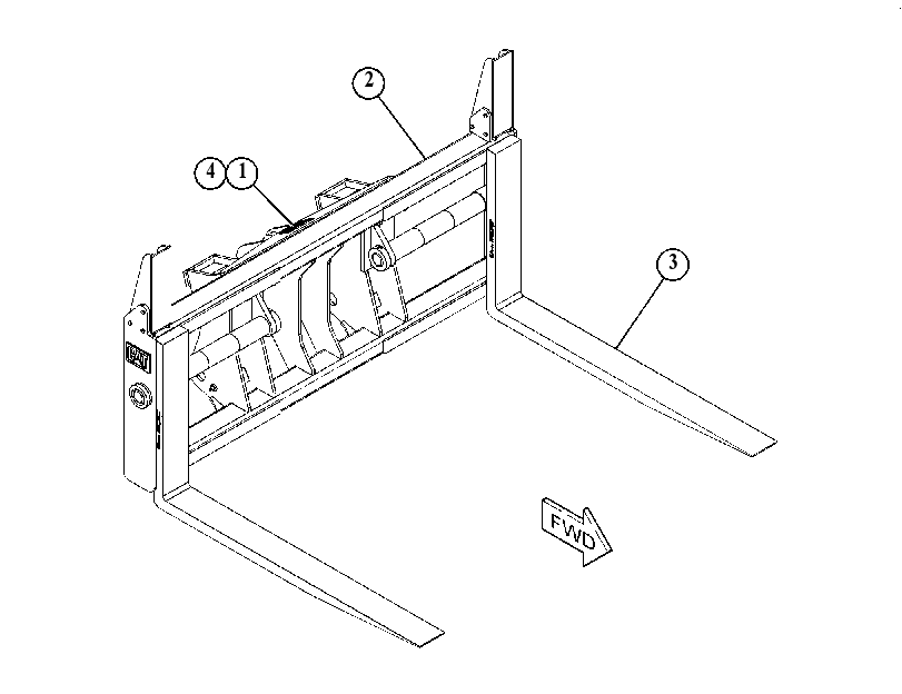 FORK GP-LOG & LUMBER 5203487 CAT