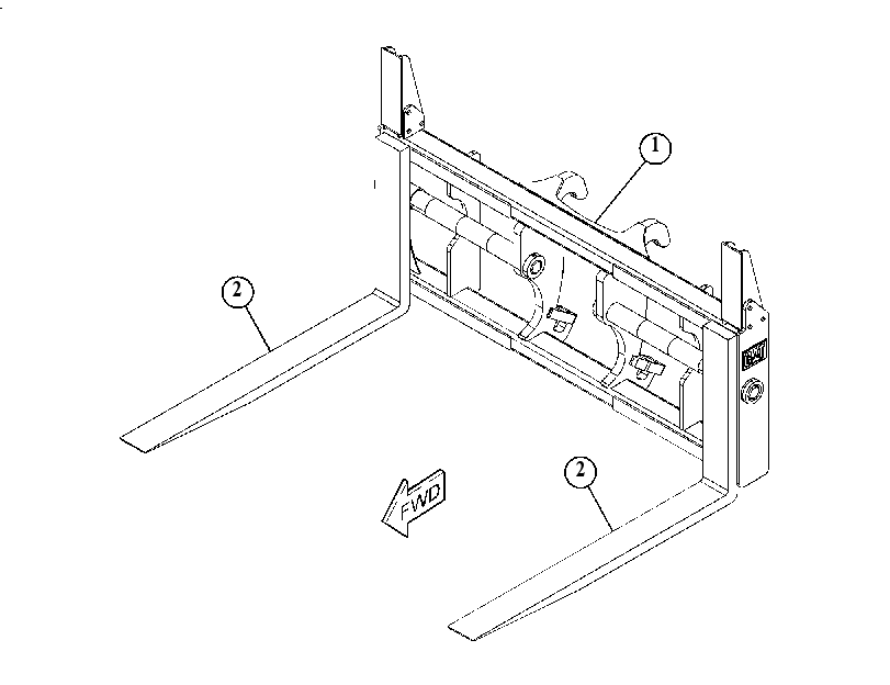 FORK GP-LOG & LUMBER 5203485 CAT