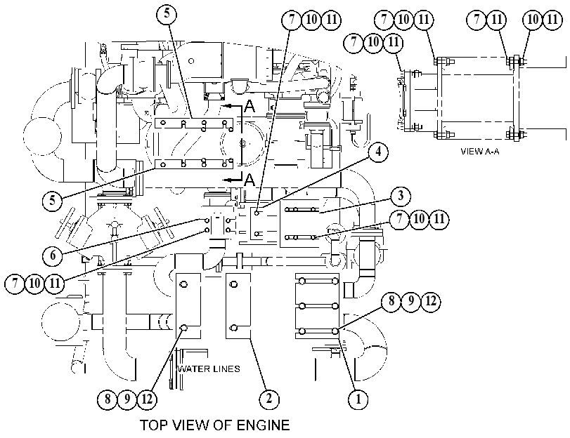 FASTENER GP-ENGINE 1683585 CAT
