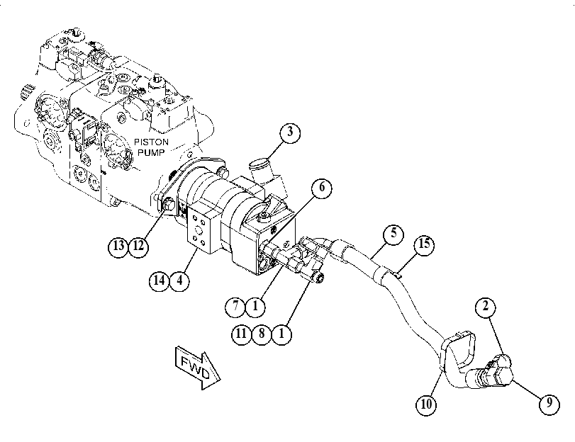 PUMP & MTG GP-GEAR 4548445 CAT