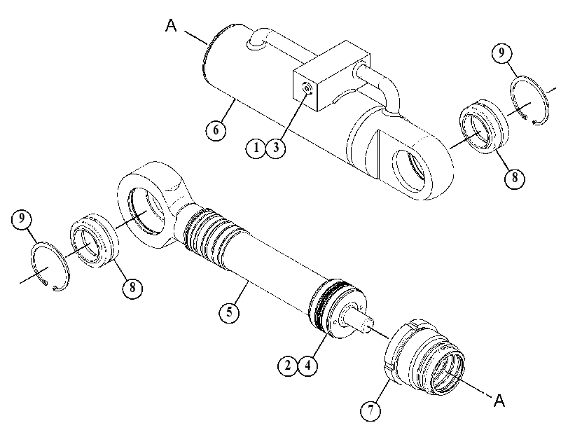 CYLINDER GP-GRAPPLE 5410823 CAT