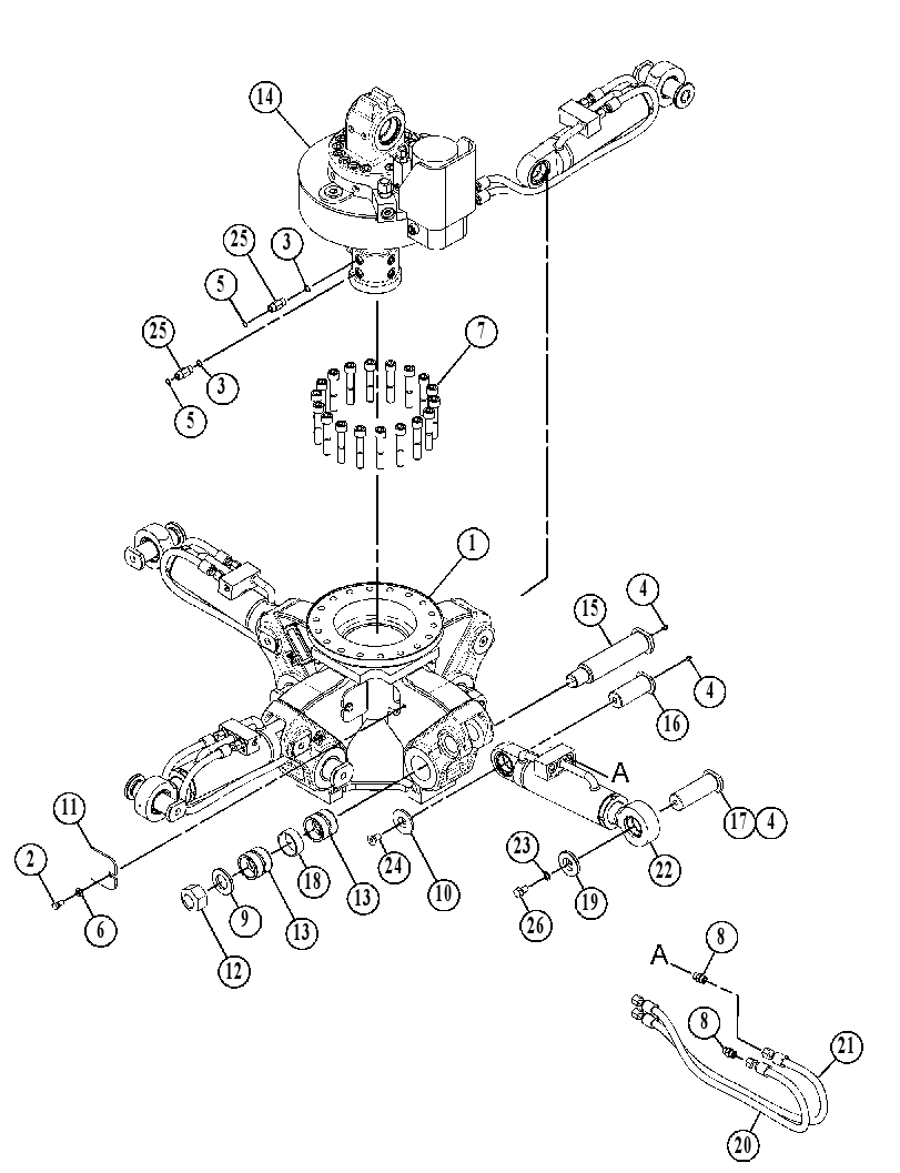 GRAPPLE GP-HYDRAULIC 4906894 CAT