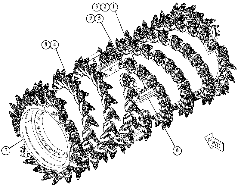 Ротор 5171709 CAT