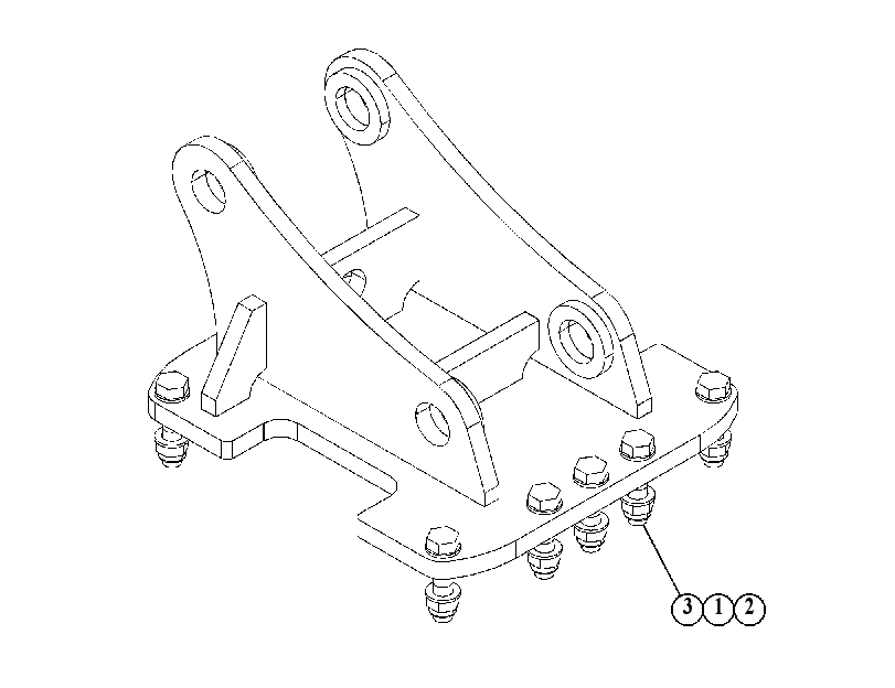 MOUNTING GP-WORK TOOL 5386803 CAT