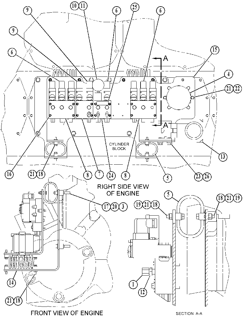 PROTECTION GP-ENGINE 1889768 CAT
