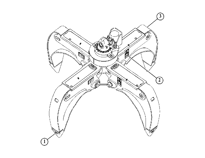 GRAPPLE AR-ORANGE PEEL 4906896 CAT