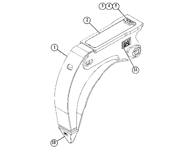 SHELL GP-GRAPPLE 4906871 CAT