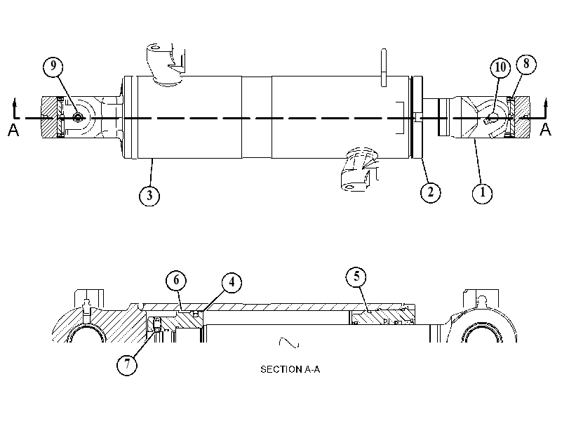 CYLINDER GP-BLADE 5000861 CAT