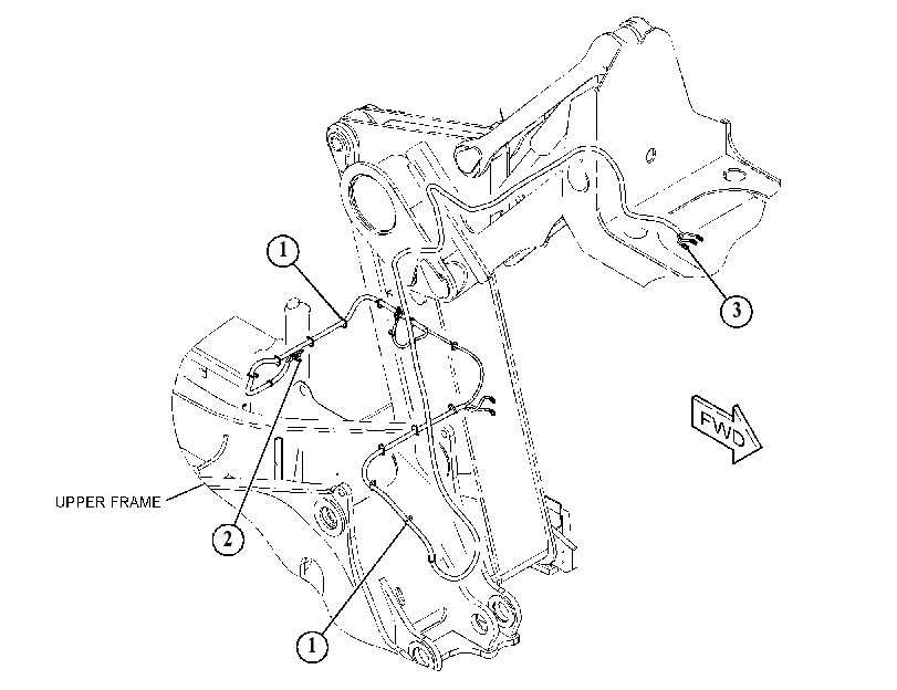 WIRING GP-CAB RISER 4585415 CAT