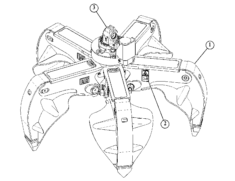 GRAPPLE AR-ORANGE PEEL 4906904 CAT