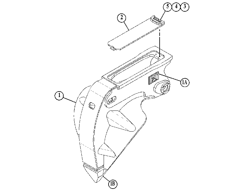 SHELL GP-GRAPPLE 4906874 CAT