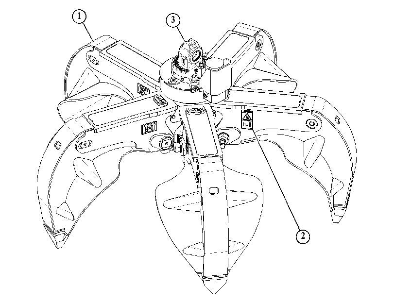 GRAPPLE AR-ORANGE PEEL 4906905 CAT