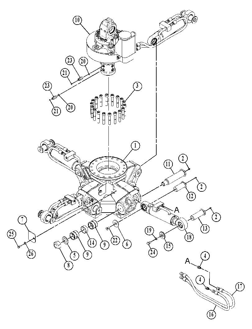 GRAPPLE GP-HYDRAULIC 4906895 CAT