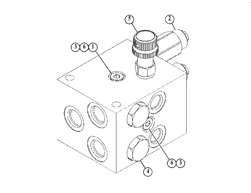 VALVE GP-COUNTERBALANCE 5203719 CAT