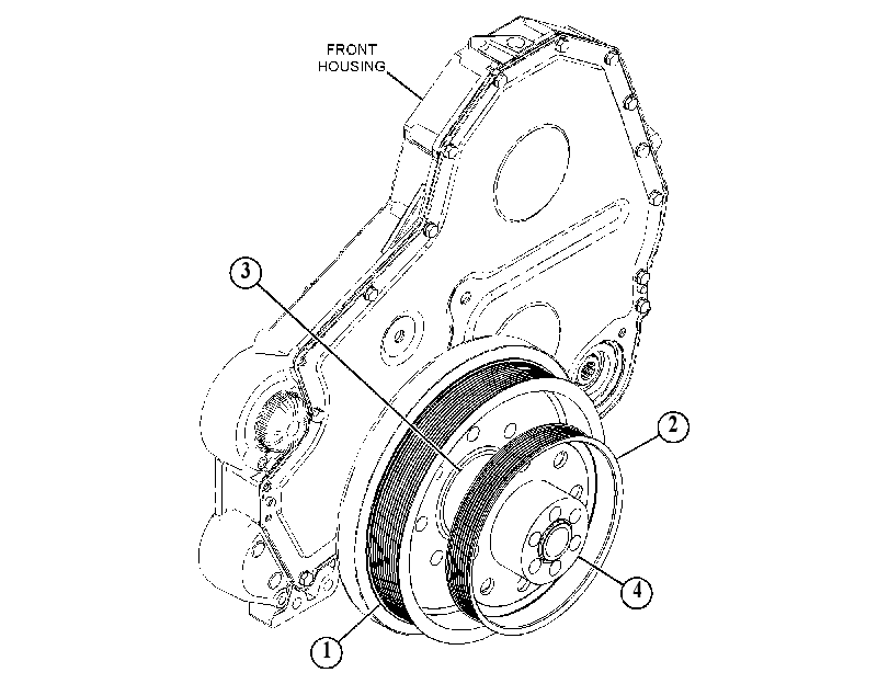 PULLEY GP-ENGINE 5377283 CAT