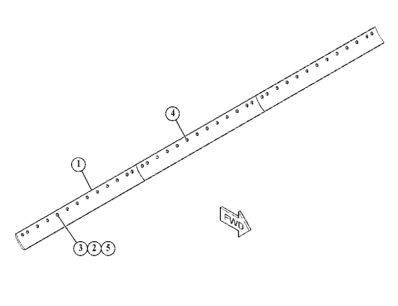 Режущая кромка 4439731 CAT