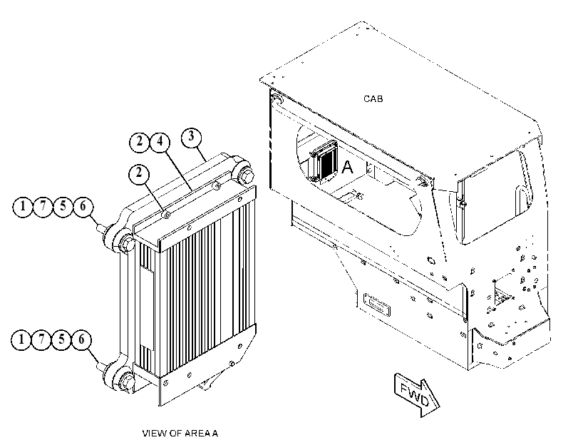 CONTROL & MTG GP-TRANSMISSION 5019445 CAT