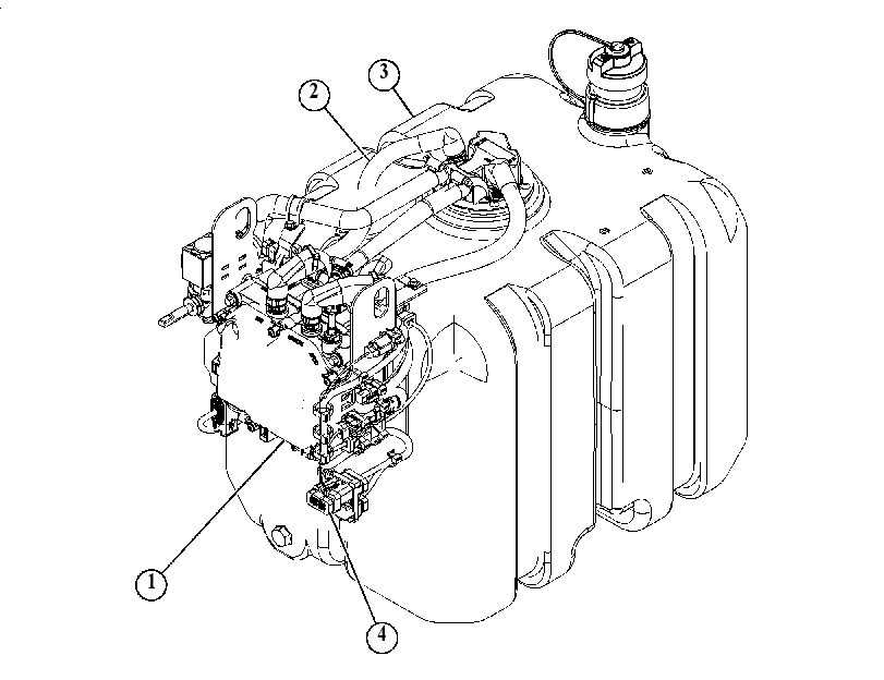 MODULE GP-DIESEL EXHAUST FLUID 5508167 CAT
