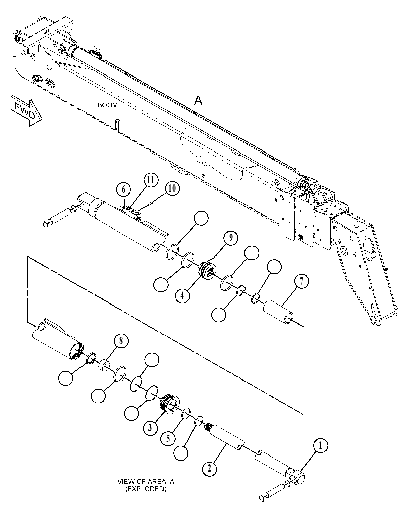 CYLINDER GP-TELESCOPING 3481615 CAT