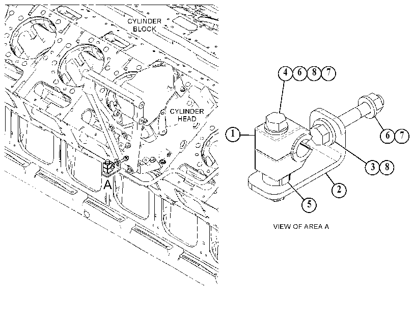 MOUNTING GP-LINES 5443093 CAT