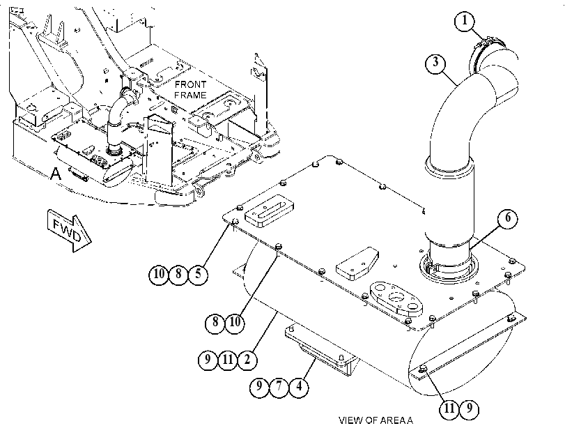EXHAUST GP-PURIFIER 4872446 CAT
