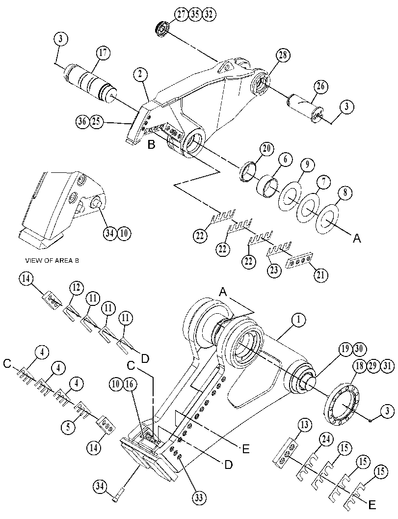 JAW GP-SHEAR 4551471 CAT