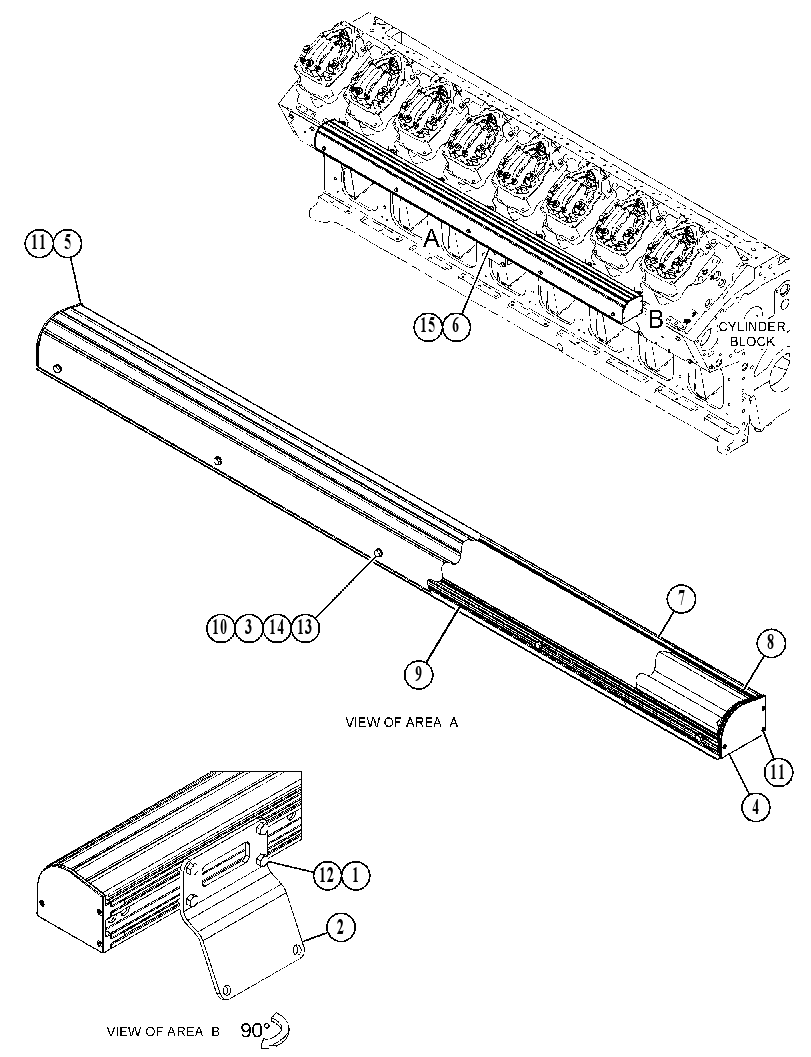 TRAY GP-CABLE 5407392 CAT