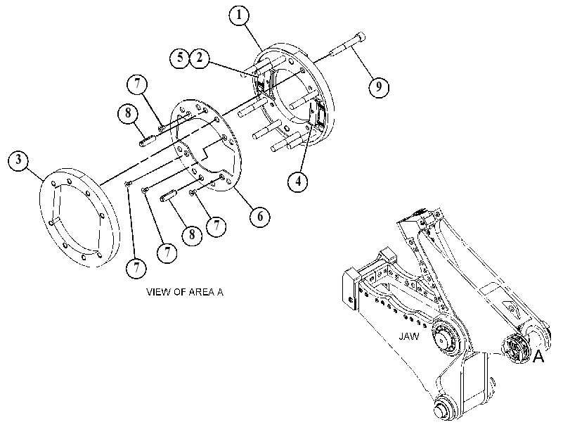 LOCK GP-PIN 4586535 CAT