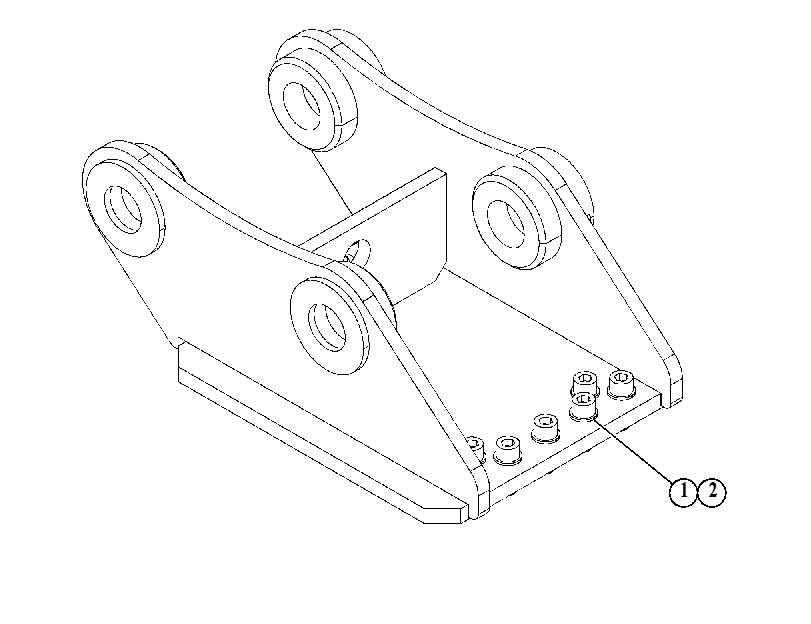 MOUNTING GP-WORK TOOL 5511920 CAT